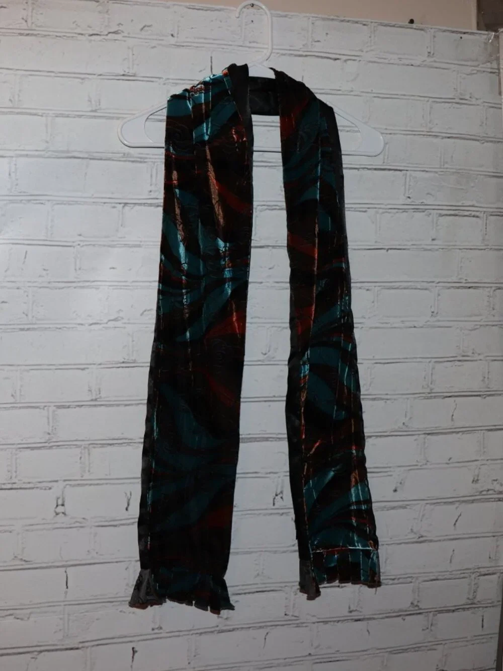 💠✨ Alexia Crawford Abstract Scarf · 7.5